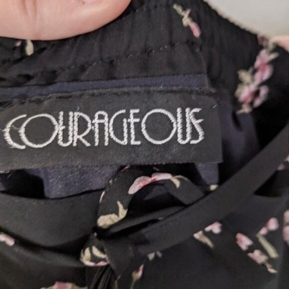 Courageous | Vintage Floral Print Cottagecore Maxi Skirt * - Picture 2 of 4